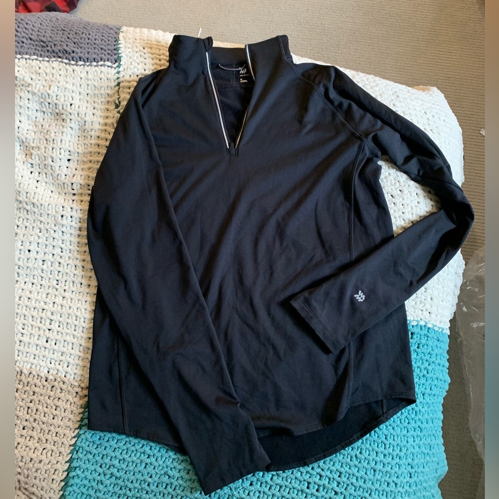 All in motion black quarter zip